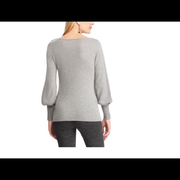 Women's Chaps Button-Shoulder Sweater XXL - Picture 2 of 6